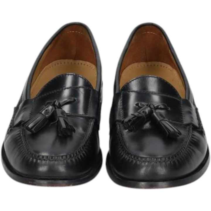 Cole Haan tassel loafers Men's 27.5cm unclear black type Vintage Second Hand
