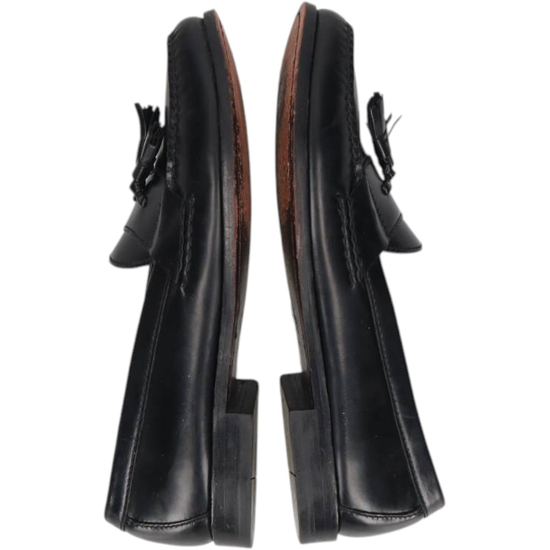 Cole Haan tassel loafers Men's 27.5cm unclear black type Vintage Second Hand
