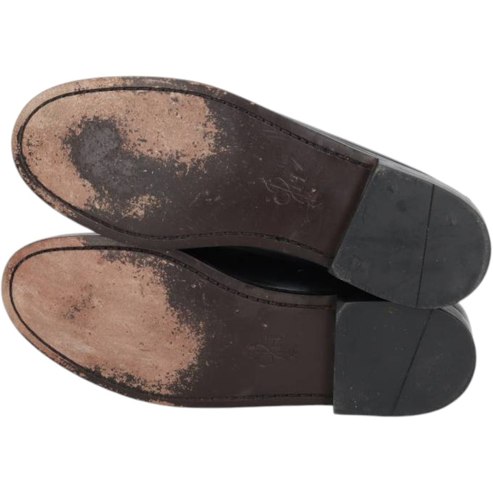 Cole Haan tassel loafers Men's 27.5cm unclear black type Vintage Second Hand
