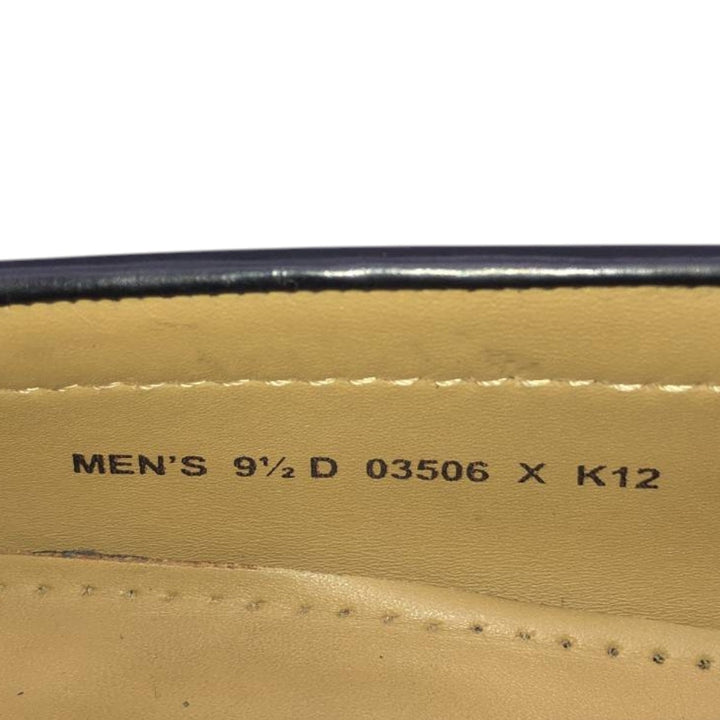 Cole Haan tassel loafers Men's 27.5cm unclear black type Vintage Second Hand