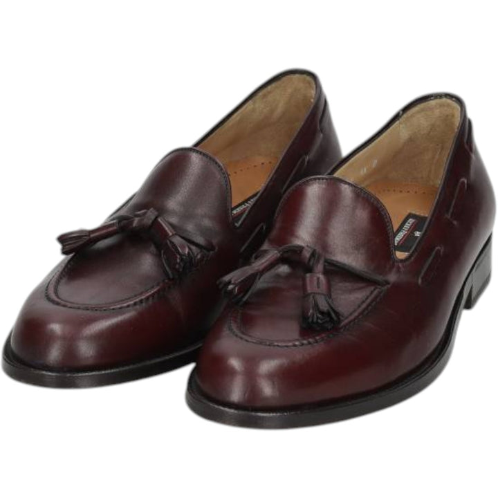Hickey Freeman Tassel Loafers, Size 9 1/2 D Men's 27.5cm unclear brown type Vintage Second Hand