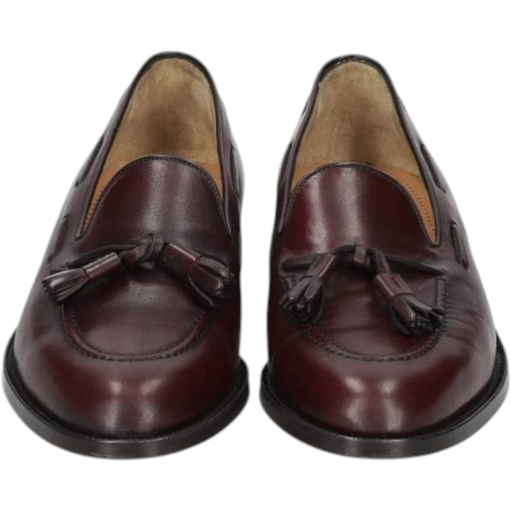 Hickey Freeman Tassel Loafers, Size 9 1/2 D Men's 27.5cm unclear brown type Vintage Second Hand