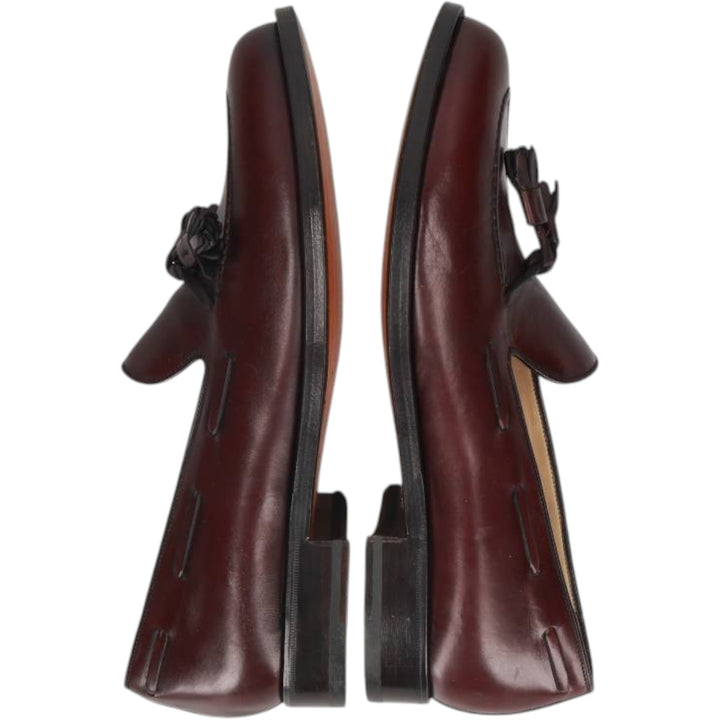 Hickey Freeman Tassel Loafers, Size 9 1/2 D Men's 27.5cm unclear brown type Vintage Second Hand