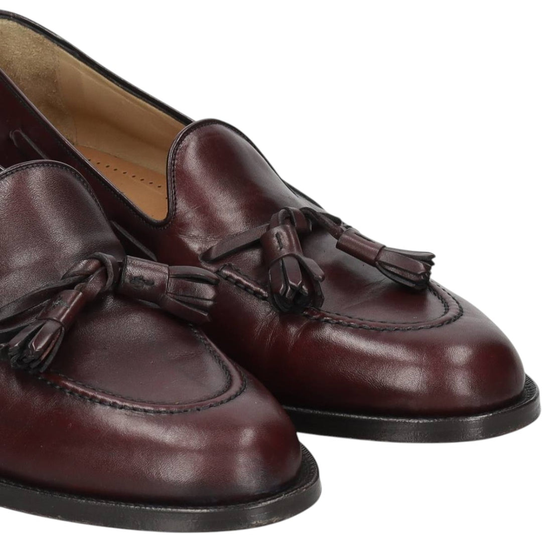 Hickey Freeman Tassel Loafers, Size 9 1/2 D Men's 27.5cm unclear brown type Vintage Second Hand