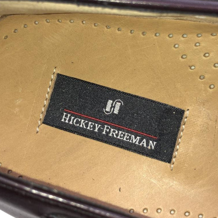 Hickey Freeman Tassel Loafers, Size 9 1/2 D Men's 27.5cm unclear brown type Vintage Second Hand