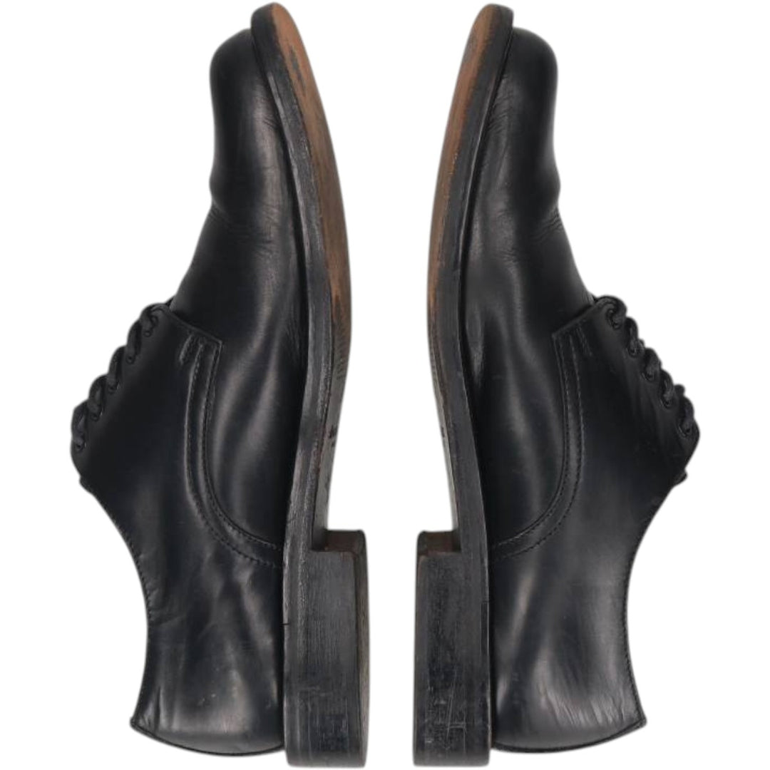 Banana Republic plain toe shoes, made in Italy. Men's 25.5cm unclear black type Vintage Second Hand
