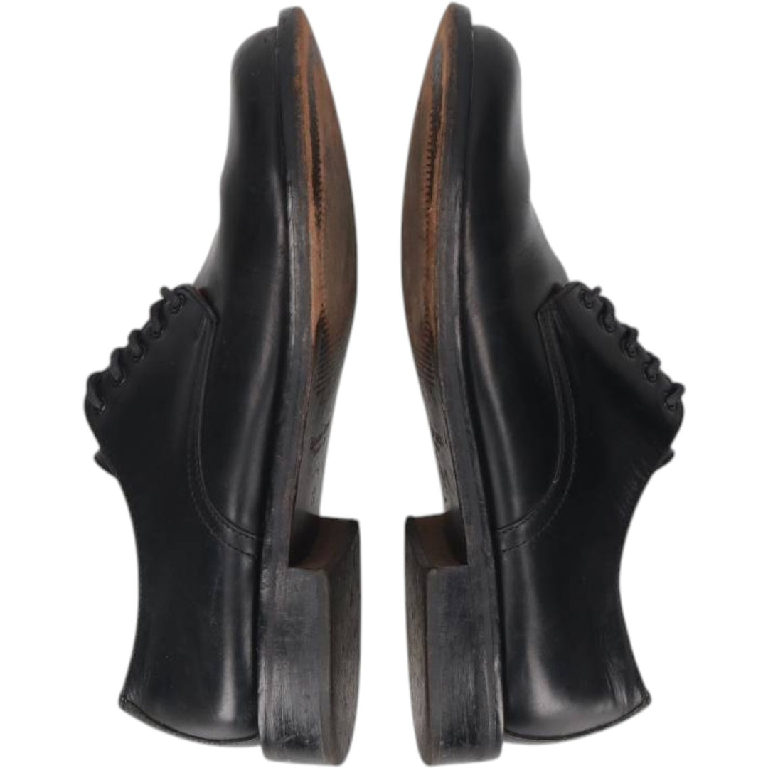 Banana Republic plain toe shoes, made in Italy. Men's 25.5cm unclear black type Vintage Second Hand