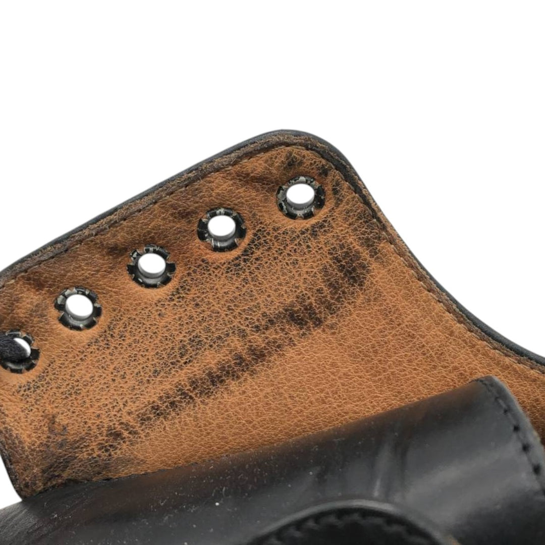 Banana Republic plain toe shoes, made in Italy. Men's 25.5cm unclear black type Vintage Second Hand
