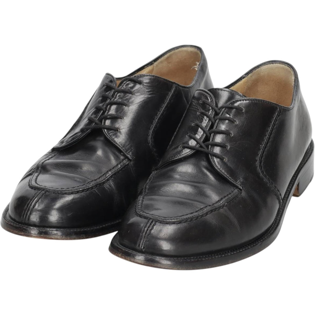 Vito Rufolo U-tip shoes, made in Italy, size 9 Men's 27.0cm genuine leather black type Vintage Second Hand