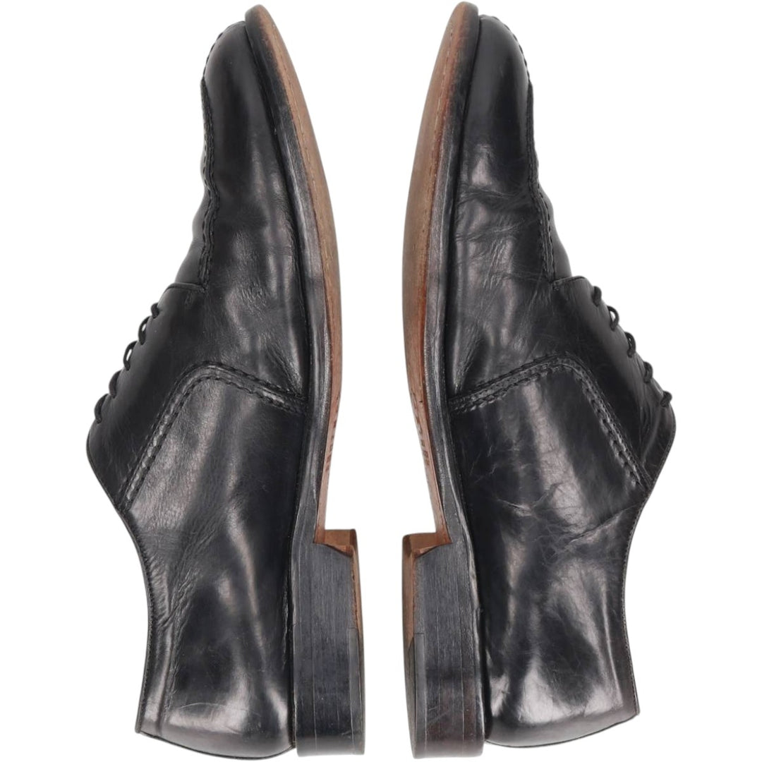 Vito Rufolo U-tip shoes, made in Italy, size 9 Men's 27.0cm genuine leather black type Vintage Second Hand