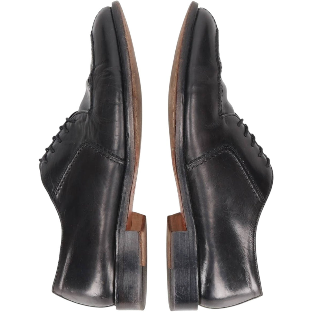 Vito Rufolo U-tip shoes, made in Italy, size 9 Men's 27.0cm genuine leather black type Vintage Second Hand