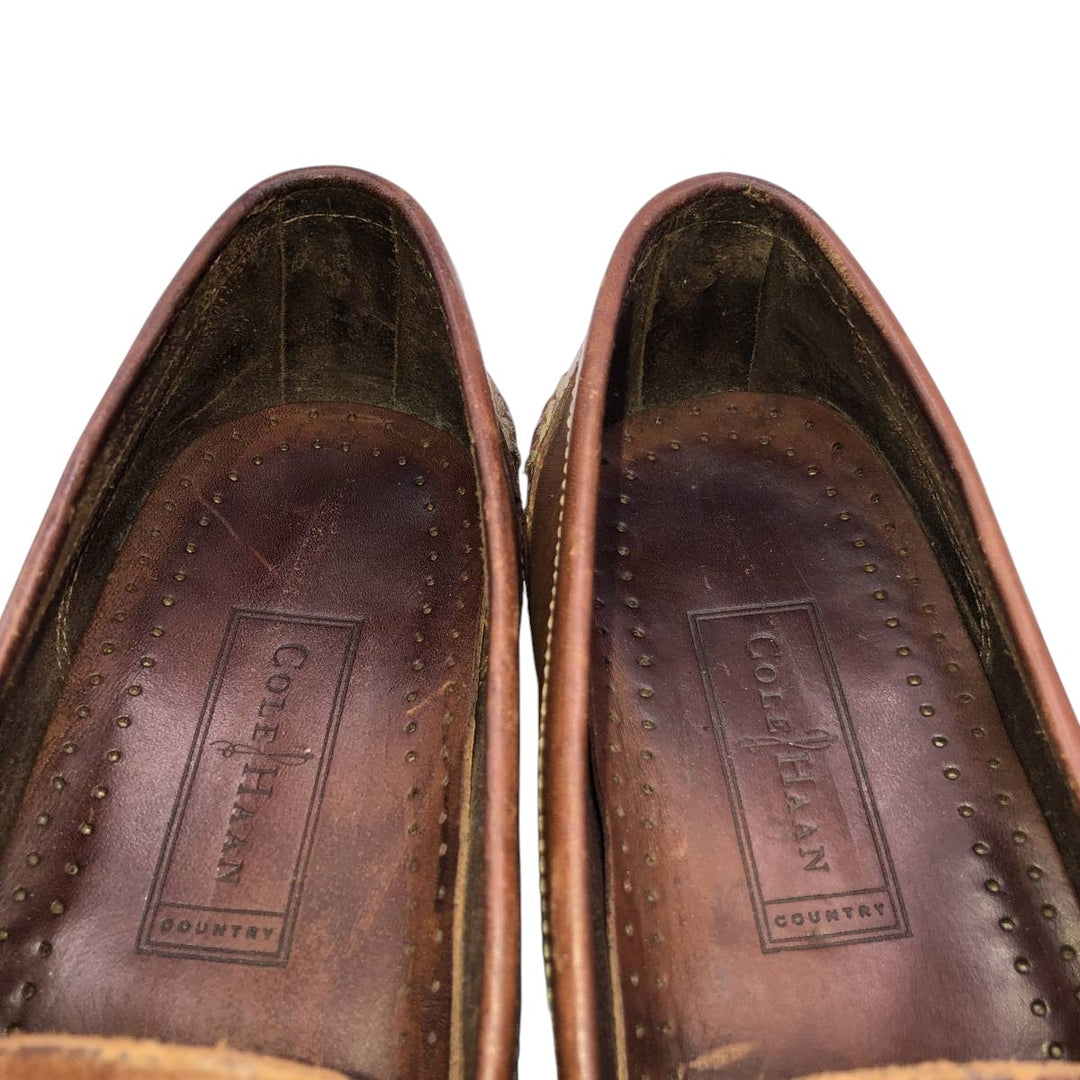 Cole Haan penny loafers Men's 28.5cm unclear brown type Vintage Second Hand