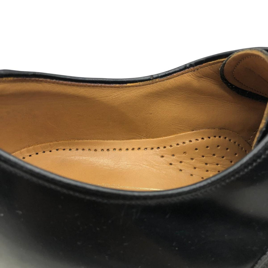 Johnston and Murphy OPTIMA Straight Tip Shoes, Made in USA, Size 10D Men's 28.0cm unclear black type Vintage Second Hand
