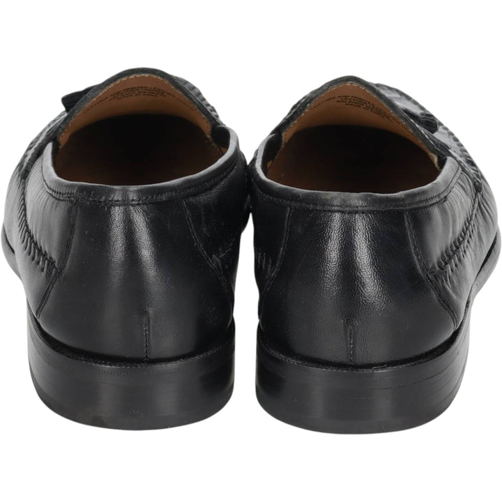 Florsheim tassel loafers, size 9D Men's 27.0cm genuine leather black type Vintage Second Hand