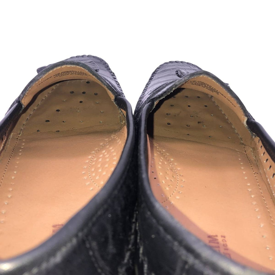 Florsheim tassel loafers, size 9D Men's 27.0cm genuine leather black type Vintage Second Hand