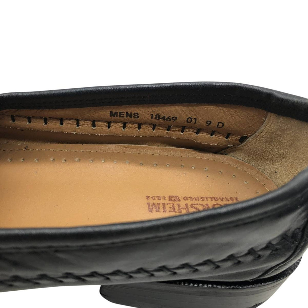 Florsheim tassel loafers, size 9D Men's 27.0cm genuine leather black type Vintage Second Hand