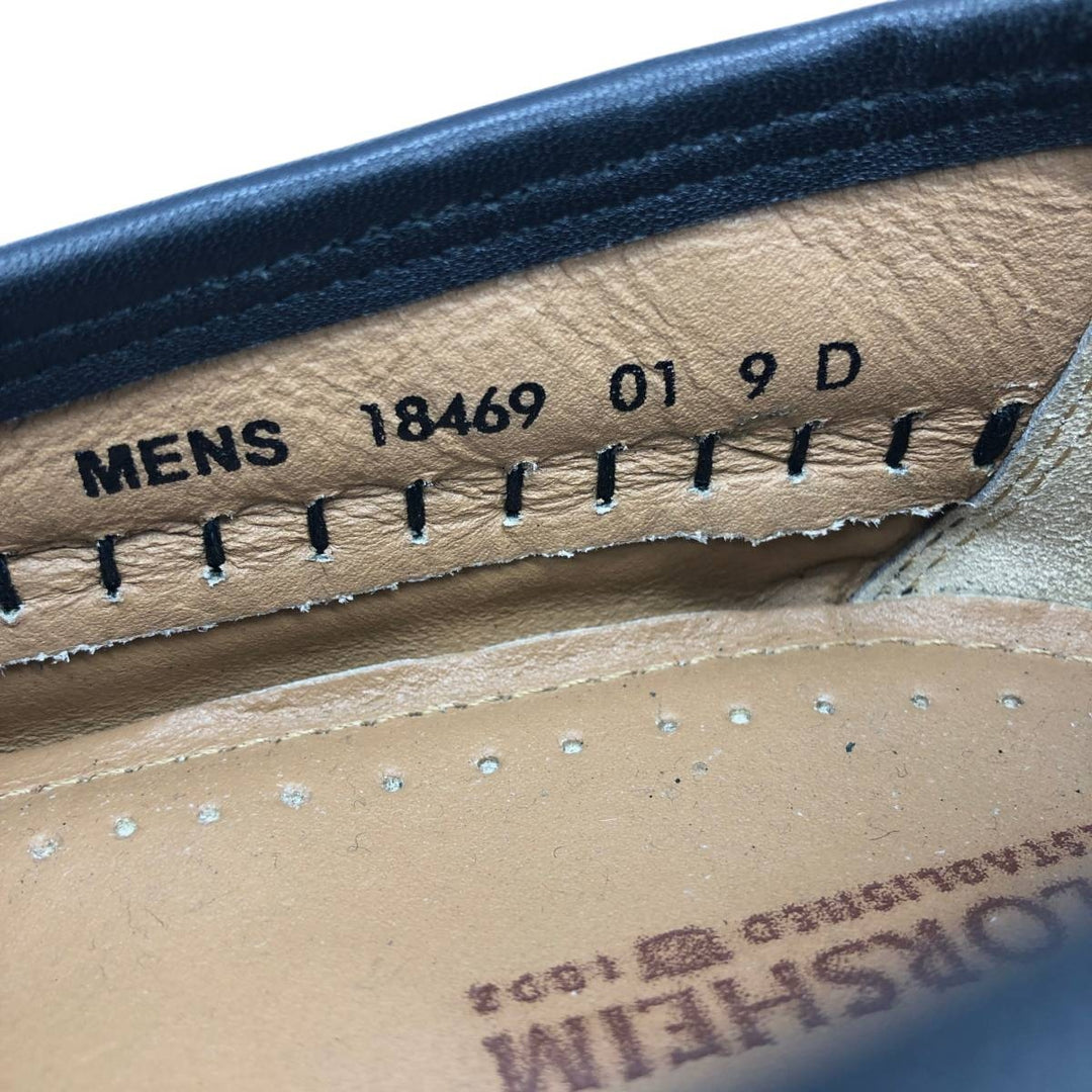 Florsheim tassel loafers, size 9D Men's 27.0cm genuine leather black type Vintage Second Hand