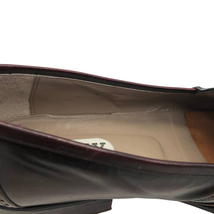 Bally medallion kilt loafers, made in Italy, size 8D Men's 26.5cm unclear burgundy type Vintage Second Hand