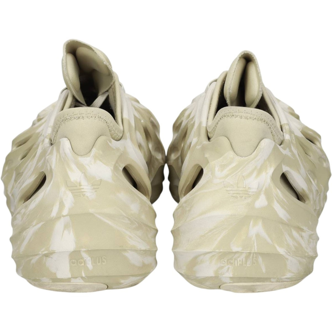 Adidas adiFOM Q all-over print sneakers, size 9 1/2 Men's 27.5cm unclear Beige type Vintage Second Hand