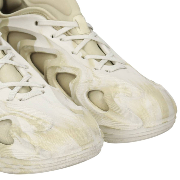 Adidas adiFOM Q all-over print sneakers, size 9 1/2 Men's 27.5cm unclear Beige type Vintage Second Hand