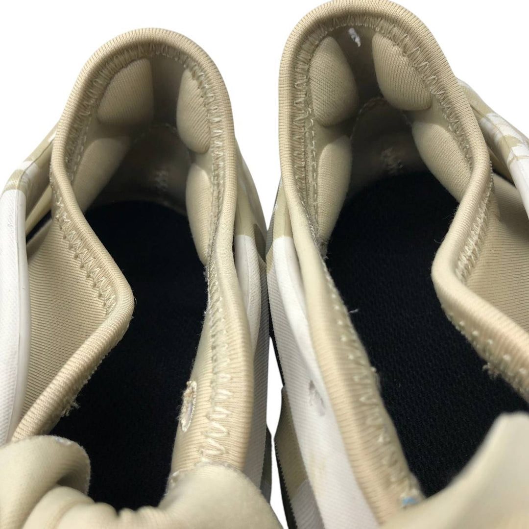 Adidas adiFOM Q all-over print sneakers, size 9 1/2 Men's 27.5cm unclear Beige type Vintage Second Hand