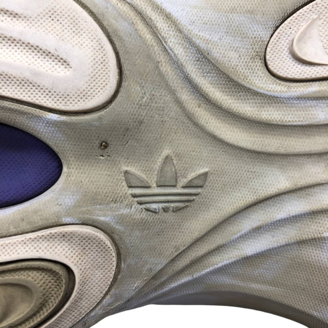 Adidas adiFOM Q all-over print sneakers, size 9 1/2 Men's 27.5cm unclear Beige type Vintage Second Hand
