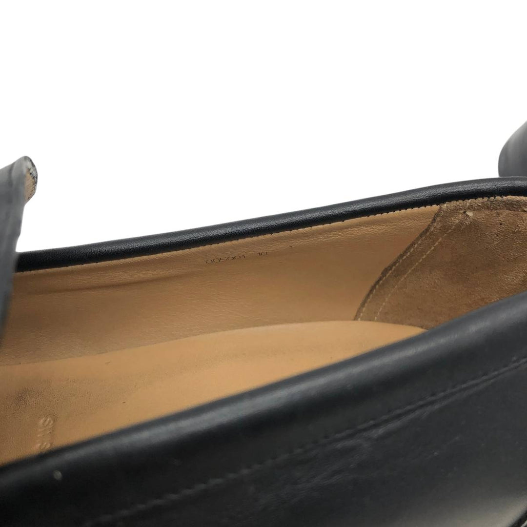 Bally penny loafers, size 8 1/2 D Men's 26.5cm unclear black type Vintage Second Hand