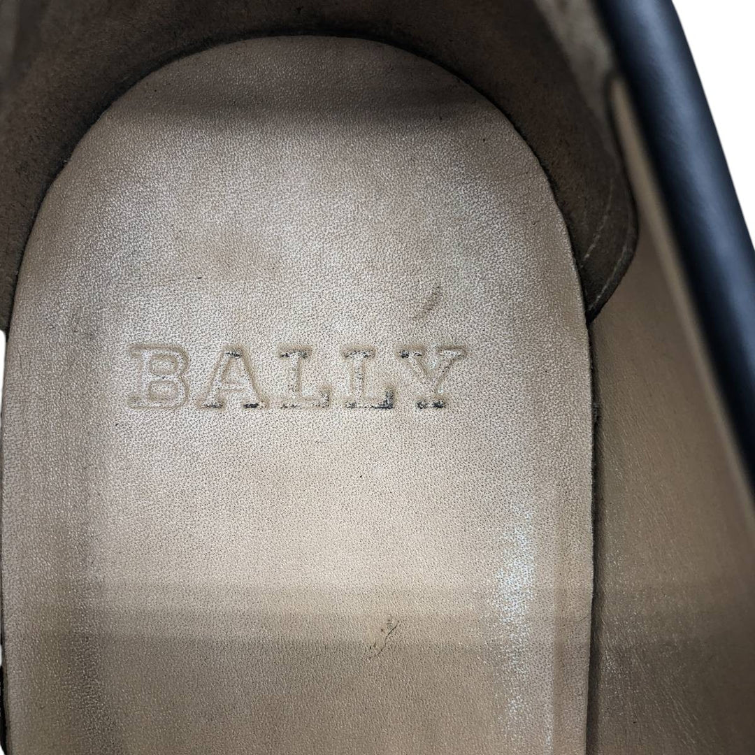 Bally penny loafers, size 8 1/2 D Men's 26.5cm unclear black type Vintage Second Hand