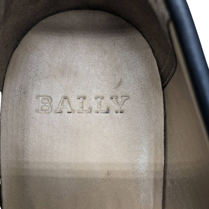 Bally penny loafers, size 8 1/2 D Men's 26.5cm unclear black type Vintage Second Hand