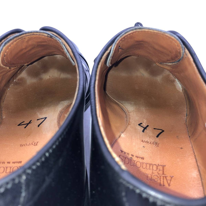 Allen Edmonds Byron Straight Tip Shoes Made in USA 8D Men's 26.0cm unclear black type Vintage Second Hand