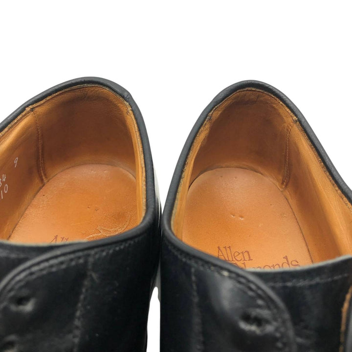 Allen Edmonds Byron Straight Tip Shoes Made in USA 8D Men's 26.0cm unclear black type Vintage Second Hand