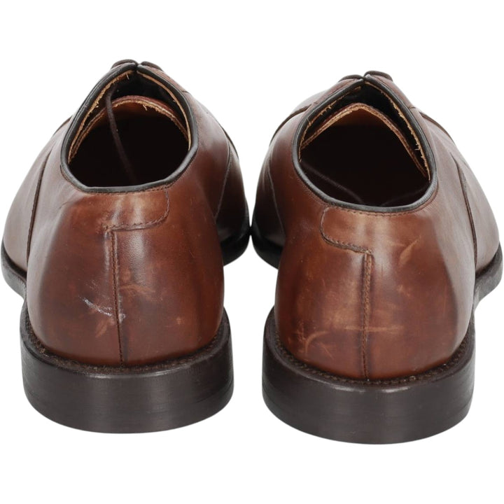 Allen Edmonds Park Avenue Straight Tip Shoes, Made in USA, Size 9 (3E) Men's 27.0cm genuine leather brown type Vintage Second Hand
