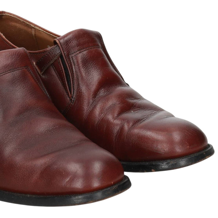 Monk strap shoes, made in USA, size 9 1/2 D Men's 27.5cm genuine leather burgundy type Vintage Second Hand
