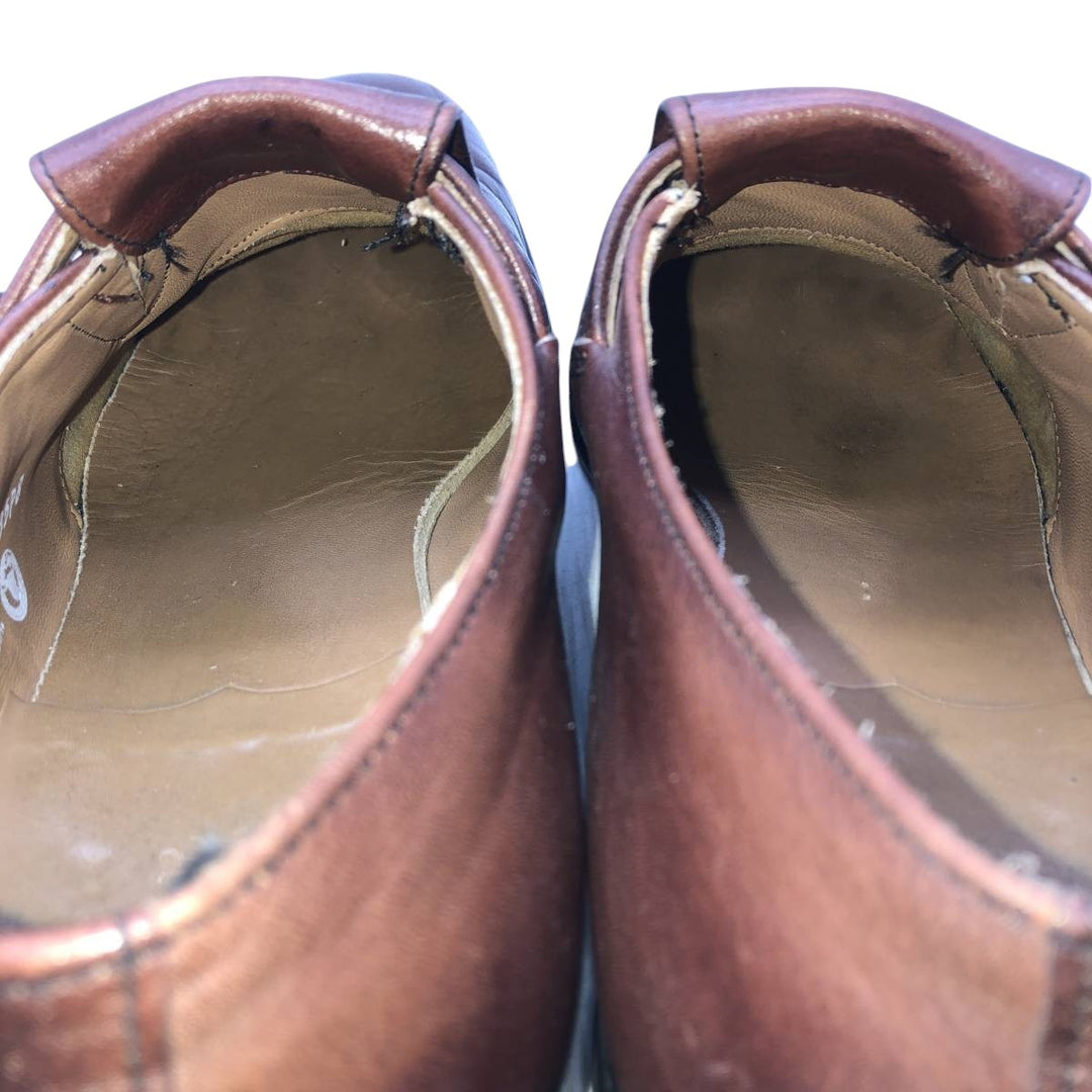 Monk strap shoes, made in USA, size 9 1/2 D Men's 27.5cm genuine leather burgundy type Vintage Second Hand