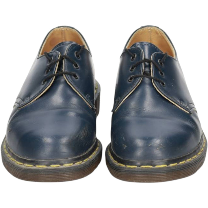 Dr. Martens 3-hole shoes made in the UK 6 Women's 25.0cm unclear navy blue type Vintage Second Hand