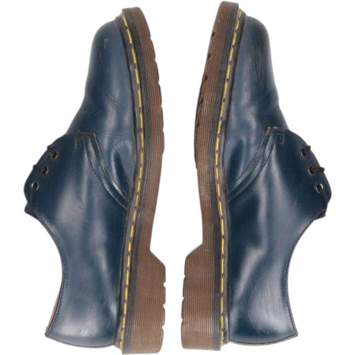 Dr. Martens 3-hole shoes made in the UK 6 Women's 25.0cm unclear navy blue type Vintage Second Hand
