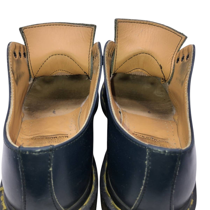 Dr. Martens 3-hole shoes made in the UK 6 Women's 25.0cm unclear navy blue type Vintage Second Hand