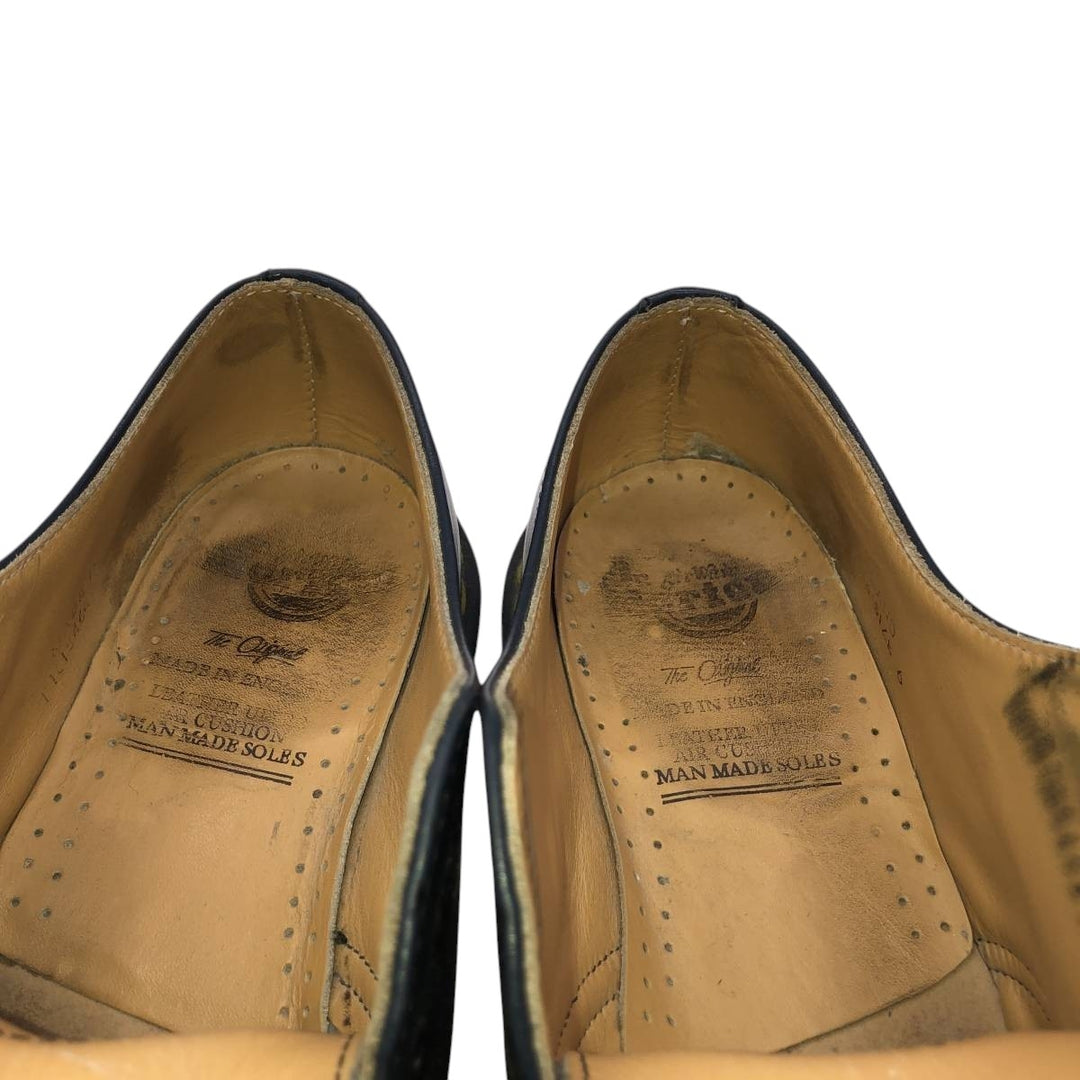 Dr. Martens 3-hole shoes made in the UK 6 Women's 25.0cm unclear navy blue type Vintage Second Hand