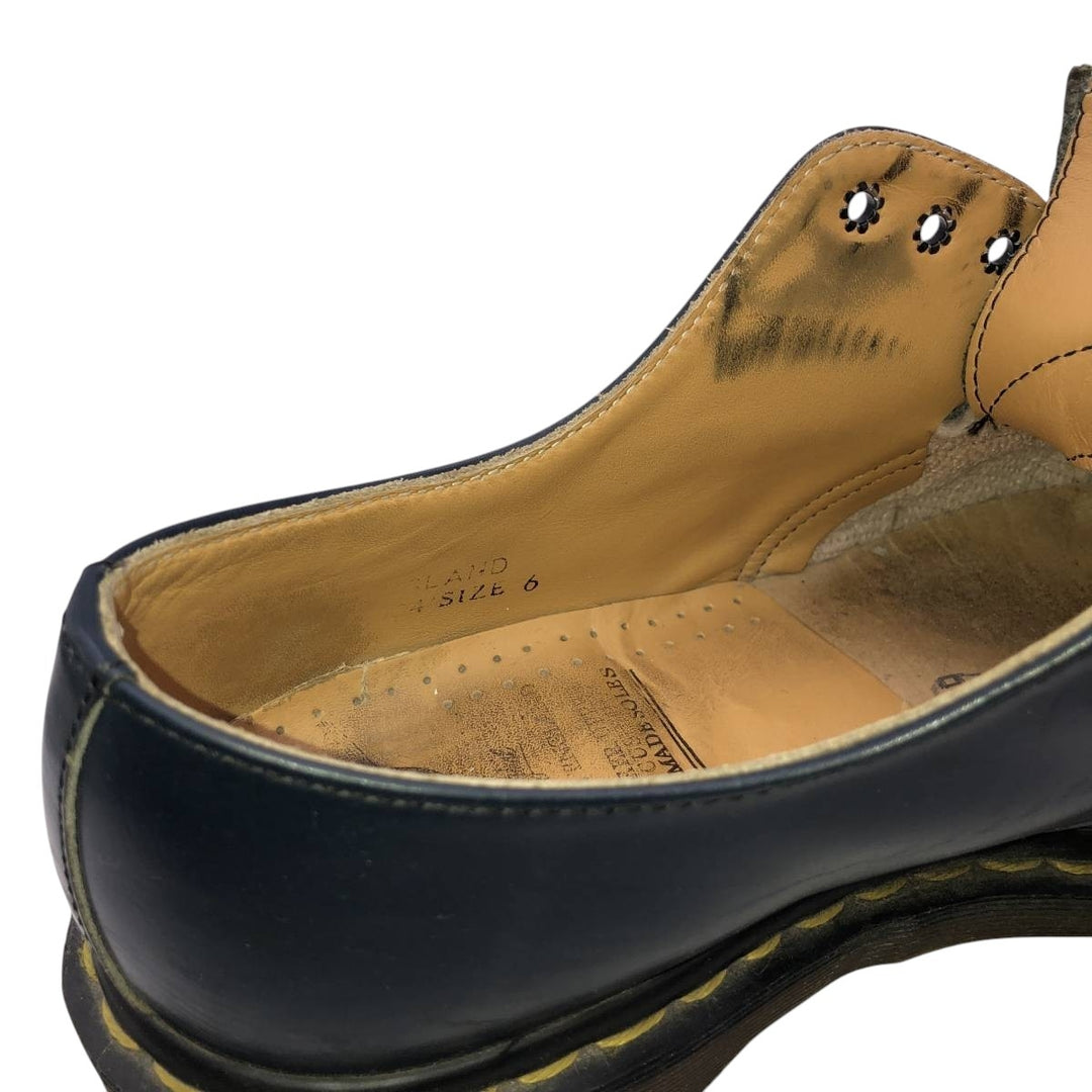 Dr. Martens 3-hole shoes made in the UK 6 Women's 25.0cm unclear navy blue type Vintage Second Hand
