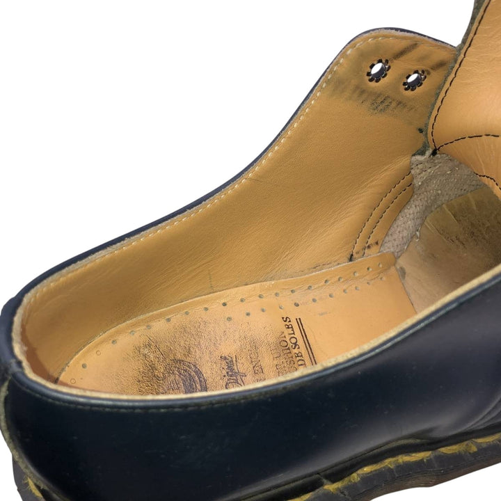Dr. Martens 3-hole shoes made in the UK 6 Women's 25.0cm unclear navy blue type Vintage Second Hand