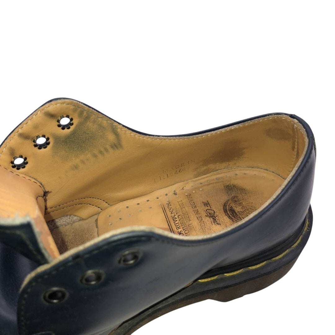 Dr. Martens 3-hole shoes made in the UK 6 Women's 25.0cm unclear navy blue type Vintage Second Hand