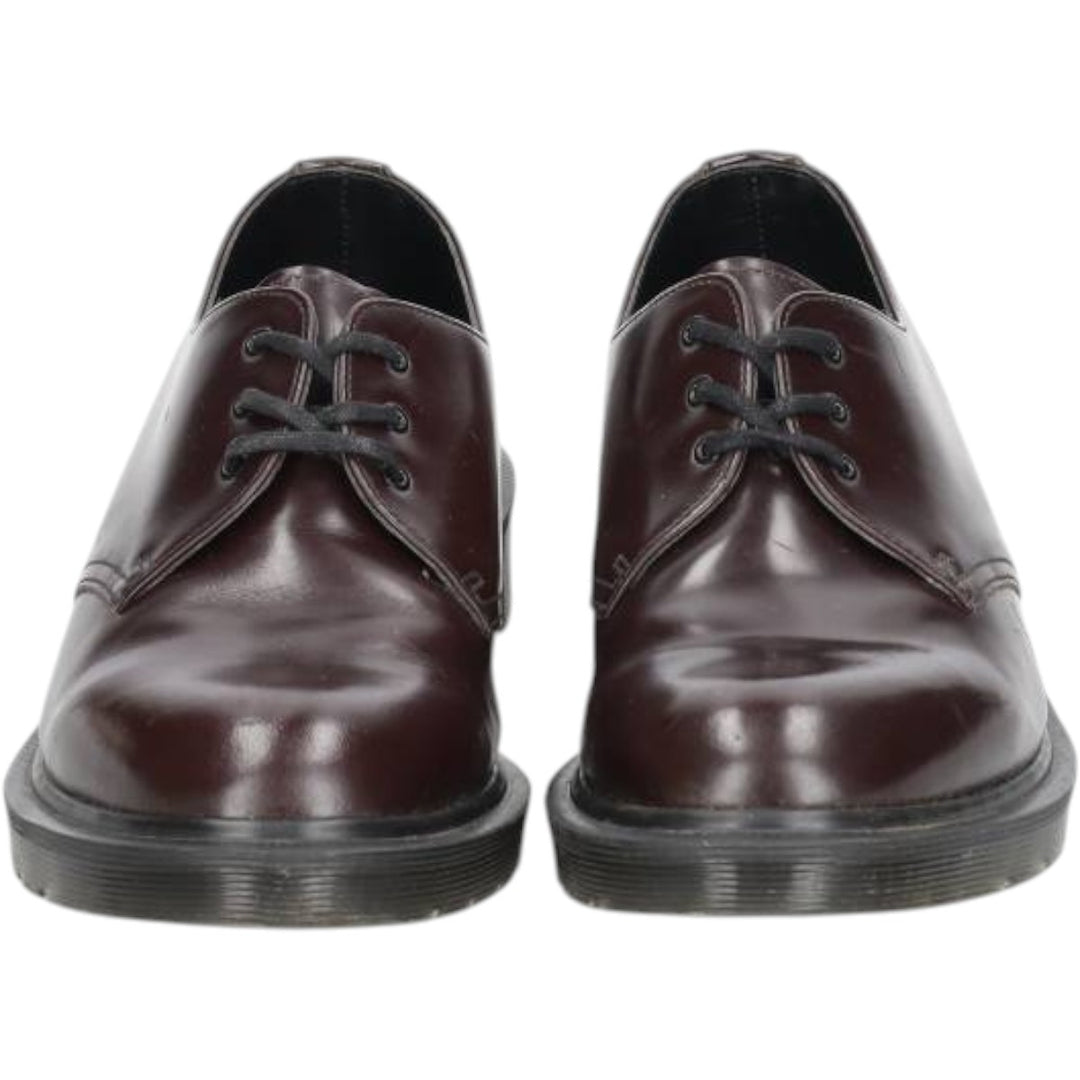Dr. Martens 3-hole shoes made in the UK 6 Men's 25.0cm genuine leather red type reddish brown Vintage Second Hand