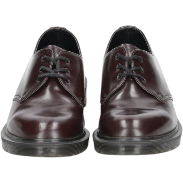 Dr. Martens 3-hole shoes made in the UK 6 Men's 25.0cm genuine leather red type reddish brown Vintage Second Hand