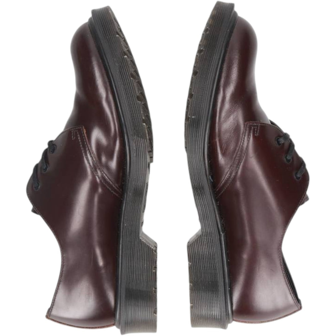 Dr. Martens 3-hole shoes made in the UK 6 Men's 25.0cm genuine leather red type reddish brown Vintage Second Hand