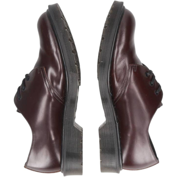 Dr. Martens 3-hole shoes made in the UK 6 Men's 25.0cm genuine leather red type reddish brown Vintage Second Hand