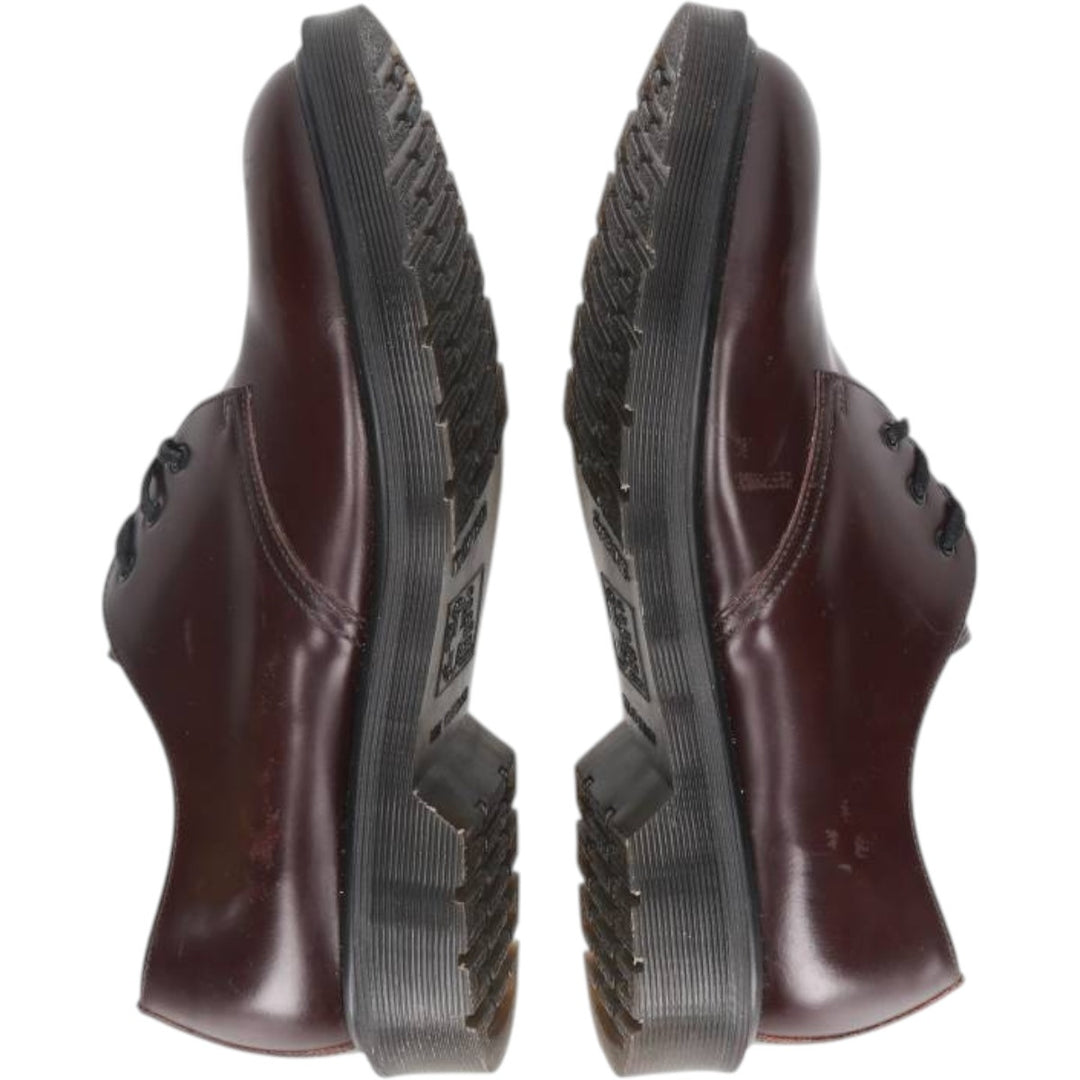 Dr. Martens 3-hole shoes made in the UK 6 Men's 25.0cm genuine leather red type reddish brown Vintage Second Hand