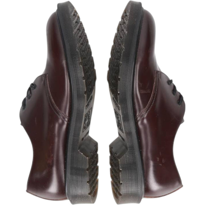 Dr. Martens 3-hole shoes made in the UK 6 Men's 25.0cm genuine leather red type reddish brown Vintage Second Hand