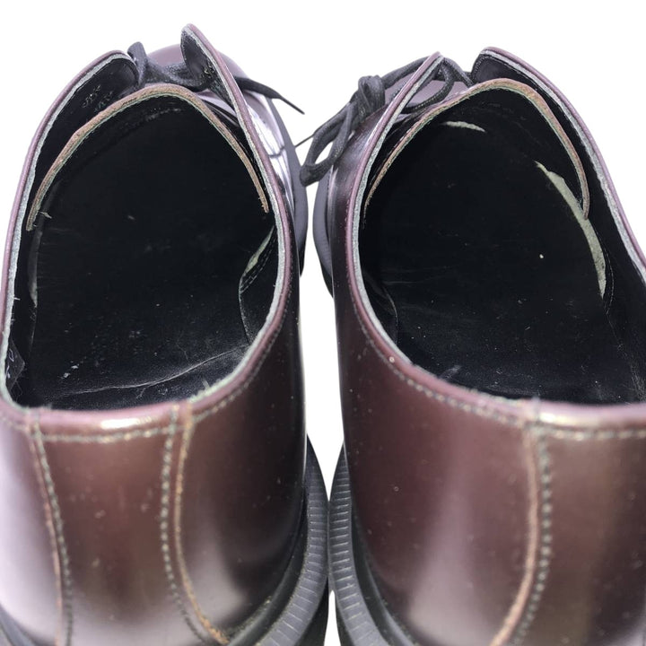 Dr. Martens 3-hole shoes made in the UK 6 Men's 25.0cm genuine leather red type reddish brown Vintage Second Hand