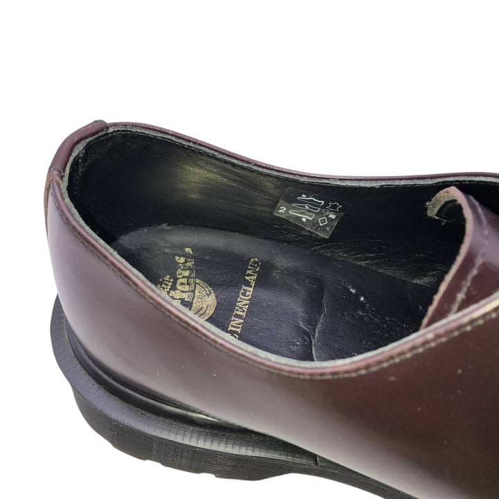 Dr. Martens 3-hole shoes made in the UK 6 Men's 25.0cm genuine leather red type reddish brown Vintage Second Hand