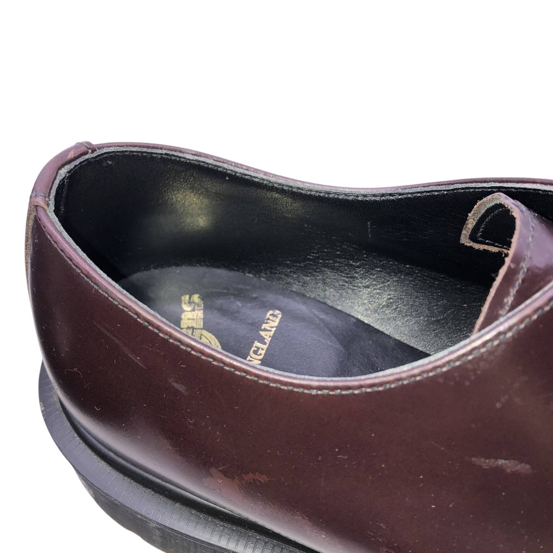 Dr. Martens 3-hole shoes made in the UK 6 Men's 25.0cm genuine leather red type reddish brown Vintage Second Hand